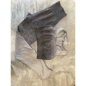 Grey Ombre Workout Set